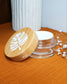 "Ria" Bamboo Glass Jar 100ml