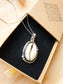 "Oceana" Sterling Silver Cowrie Shell Necklace