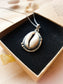 "Oceana" Sterling Silver Cowrie Shell Necklace
